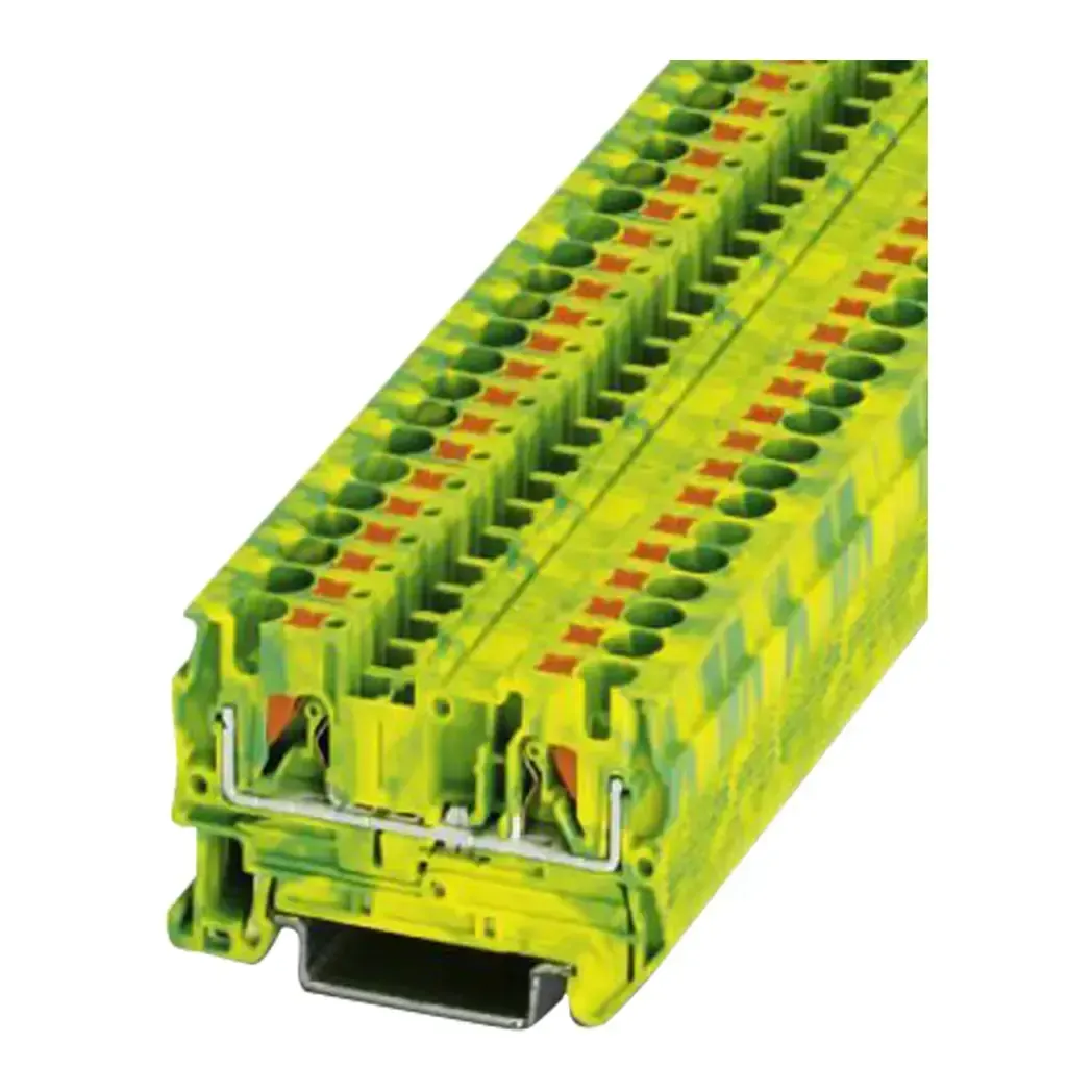 3211766 - Phoenix Ground Modular Terminal Block PT 4-PE 3211766