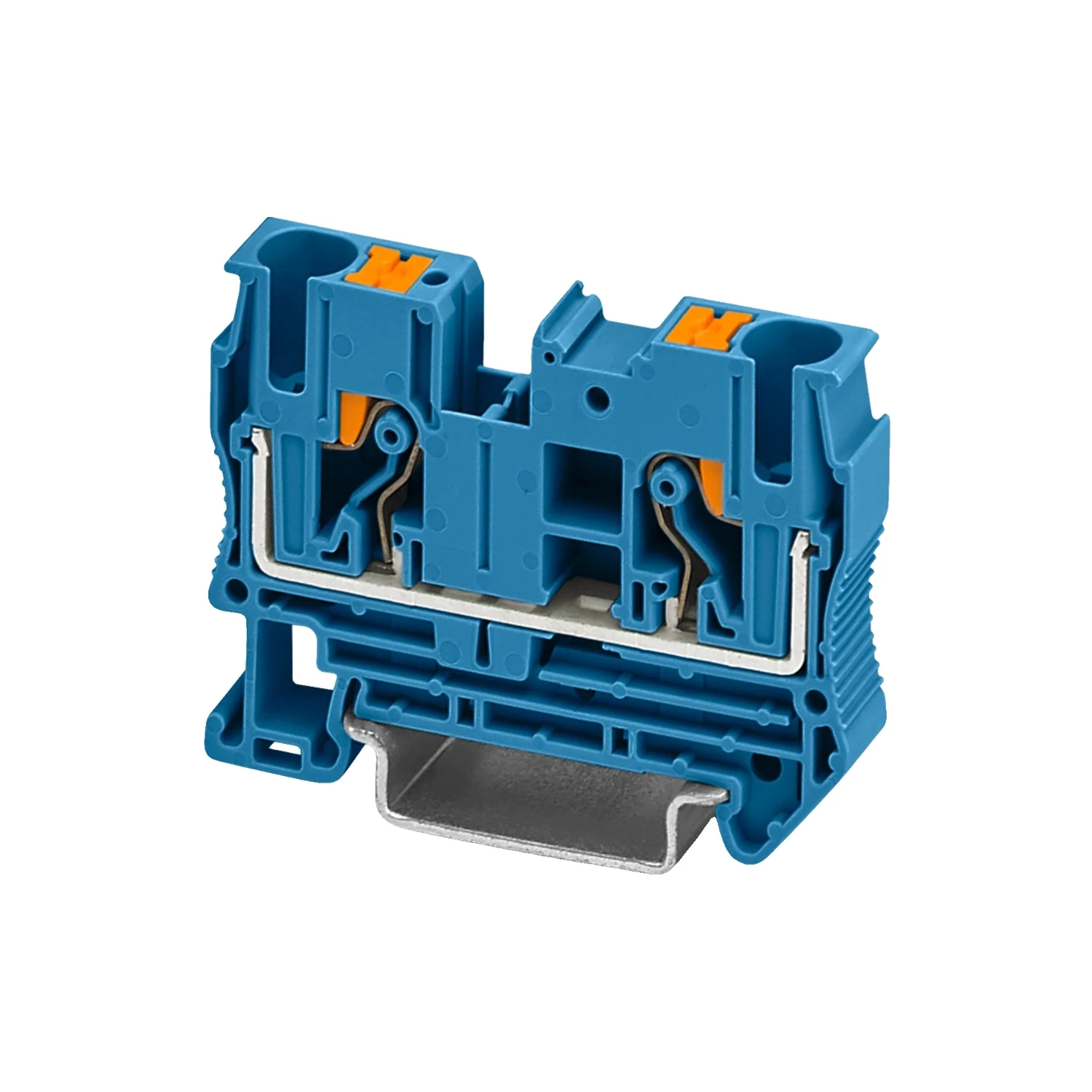 Phoenix Contact PT 6 BU Push-In Feed-Through Terminal Block 6mm Blue 1000V