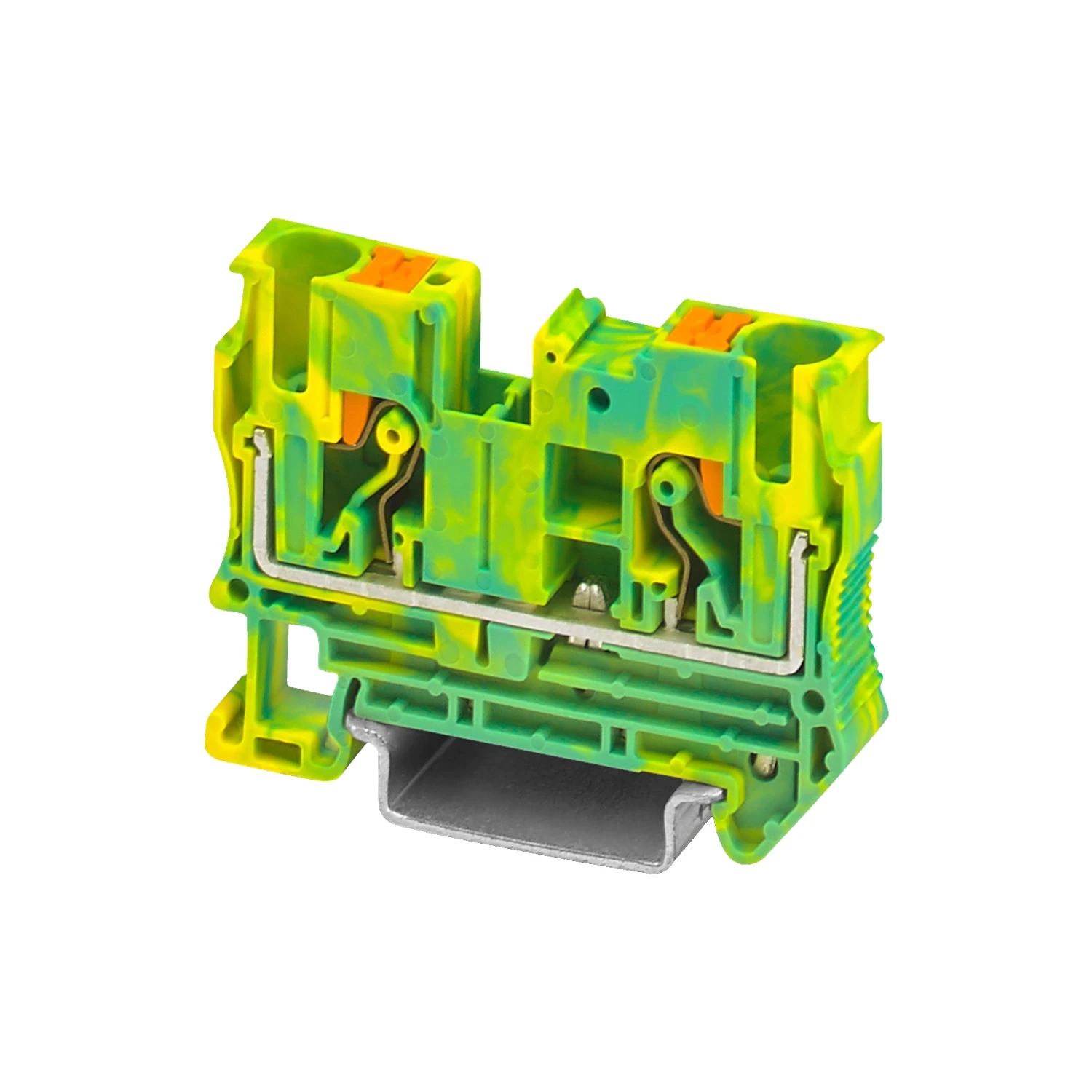 Phoenix Contact PT 6-PE Push-In Protective Conductor Terminal Block Green Yellow