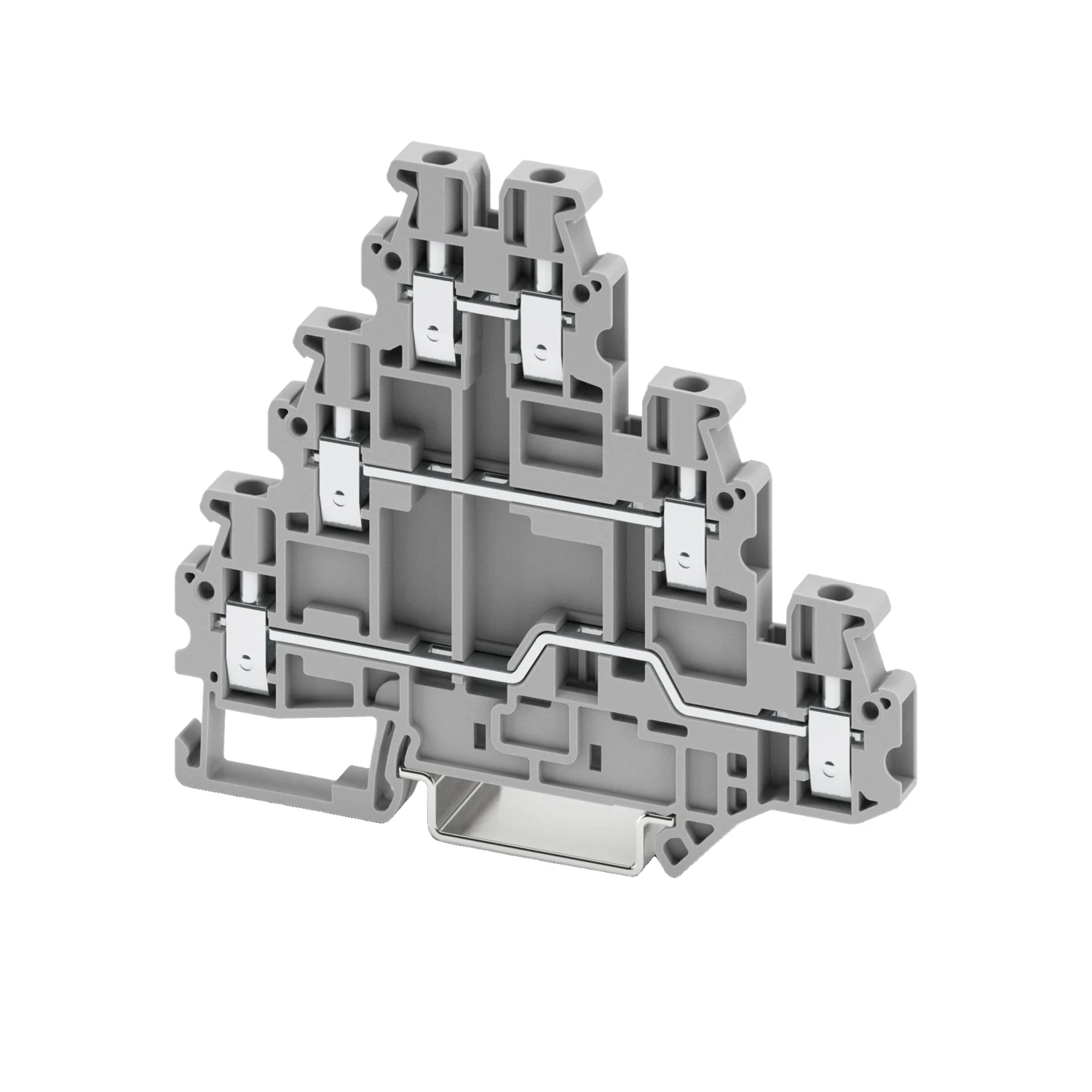 Phoenix Contact UT 2.5-3L Triple Deck Feed-Through Terminal Block 500V Grey 3214259