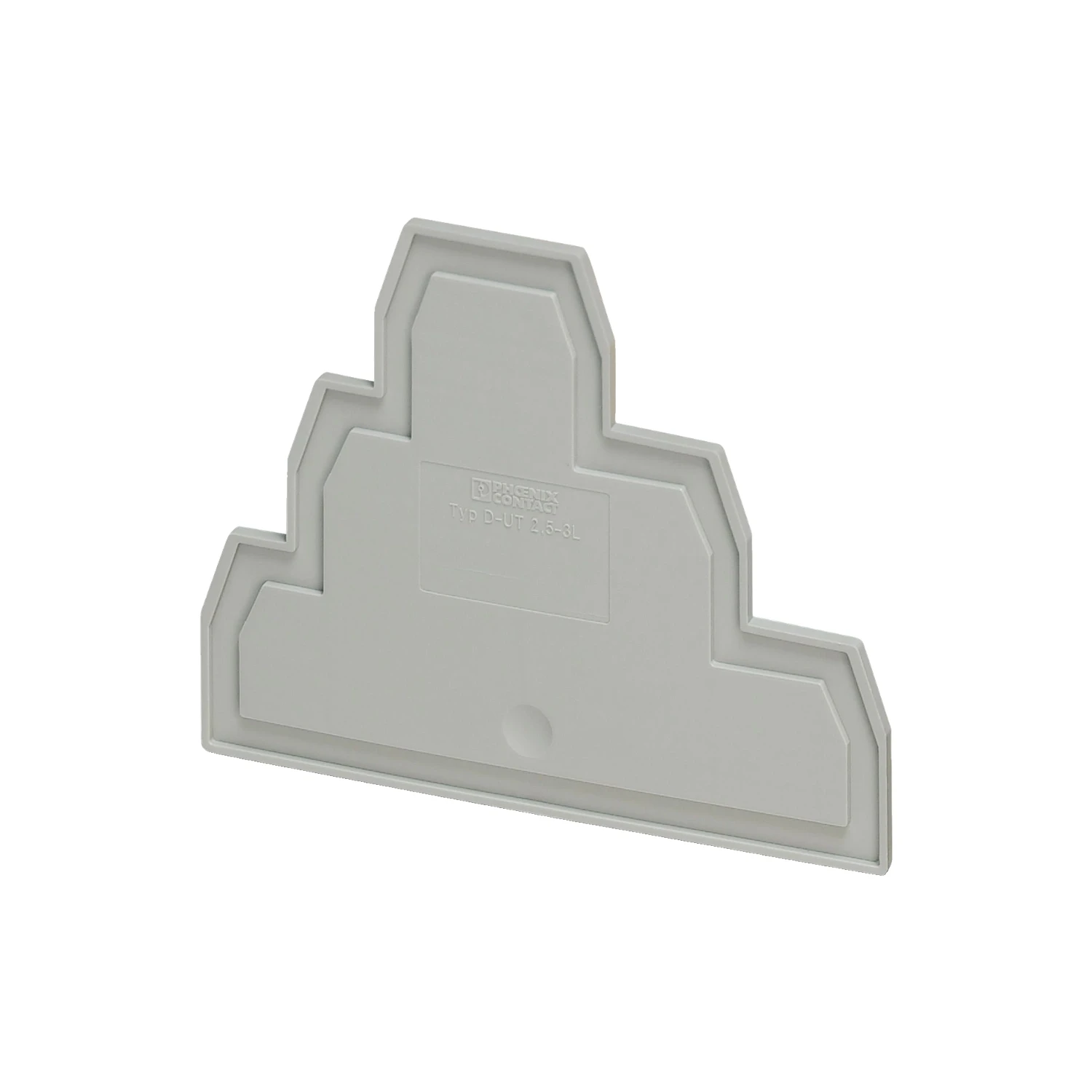 Phoenix Contact D-UT 2.5-3L End Cover Three Level 2.5mm UT Terminal Grey