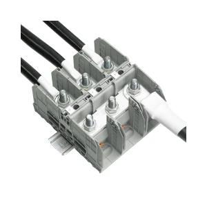 Phoenix Contact RBO 10 Bolt Connection Terminal Block 1000V 309A 150mm² Gray