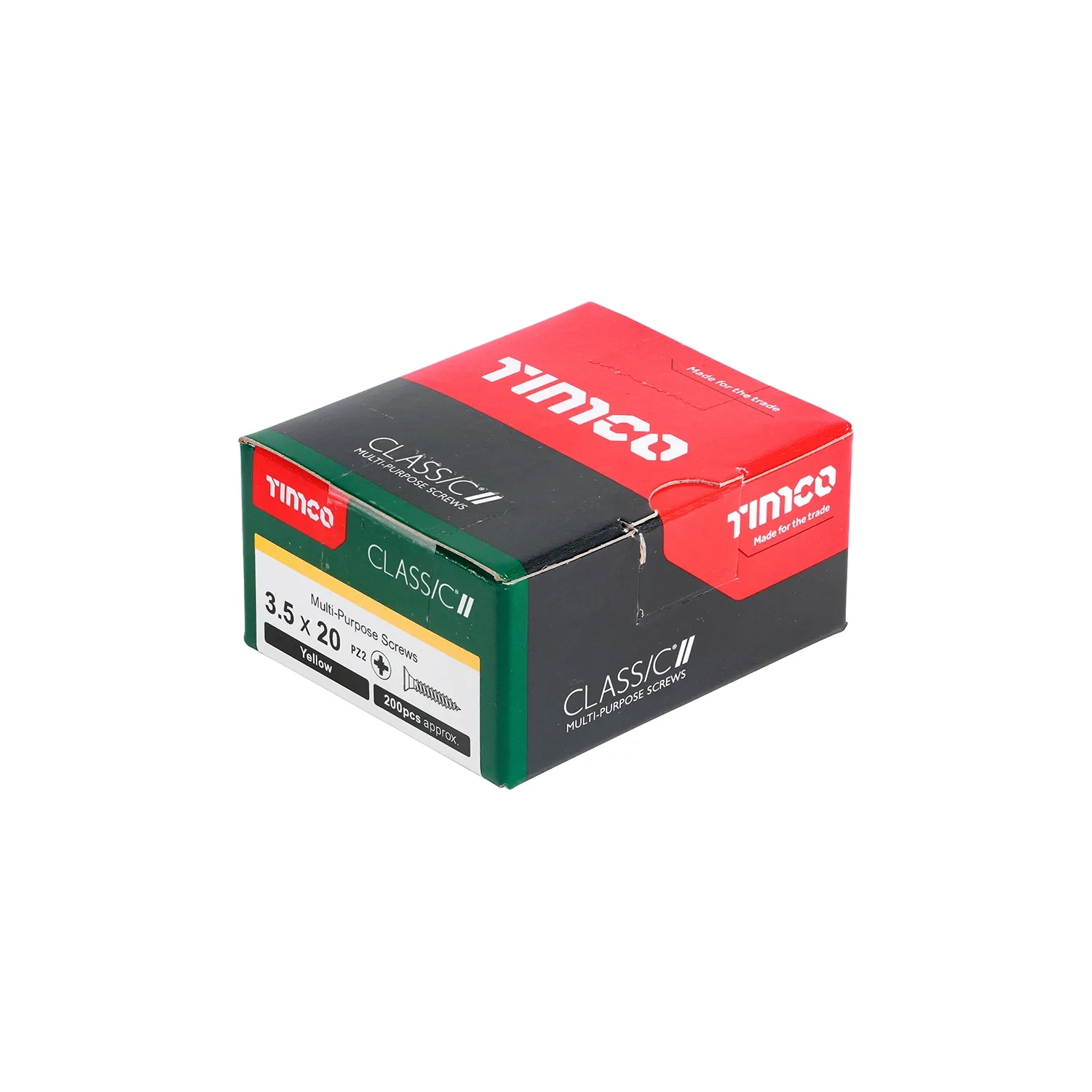 Woodscrew 3.5x20mm 35020CLAF