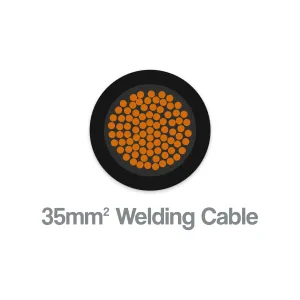 Welding Cable 35mm² Black H01N2-E EN 50525-2-81 Priced Per Metre