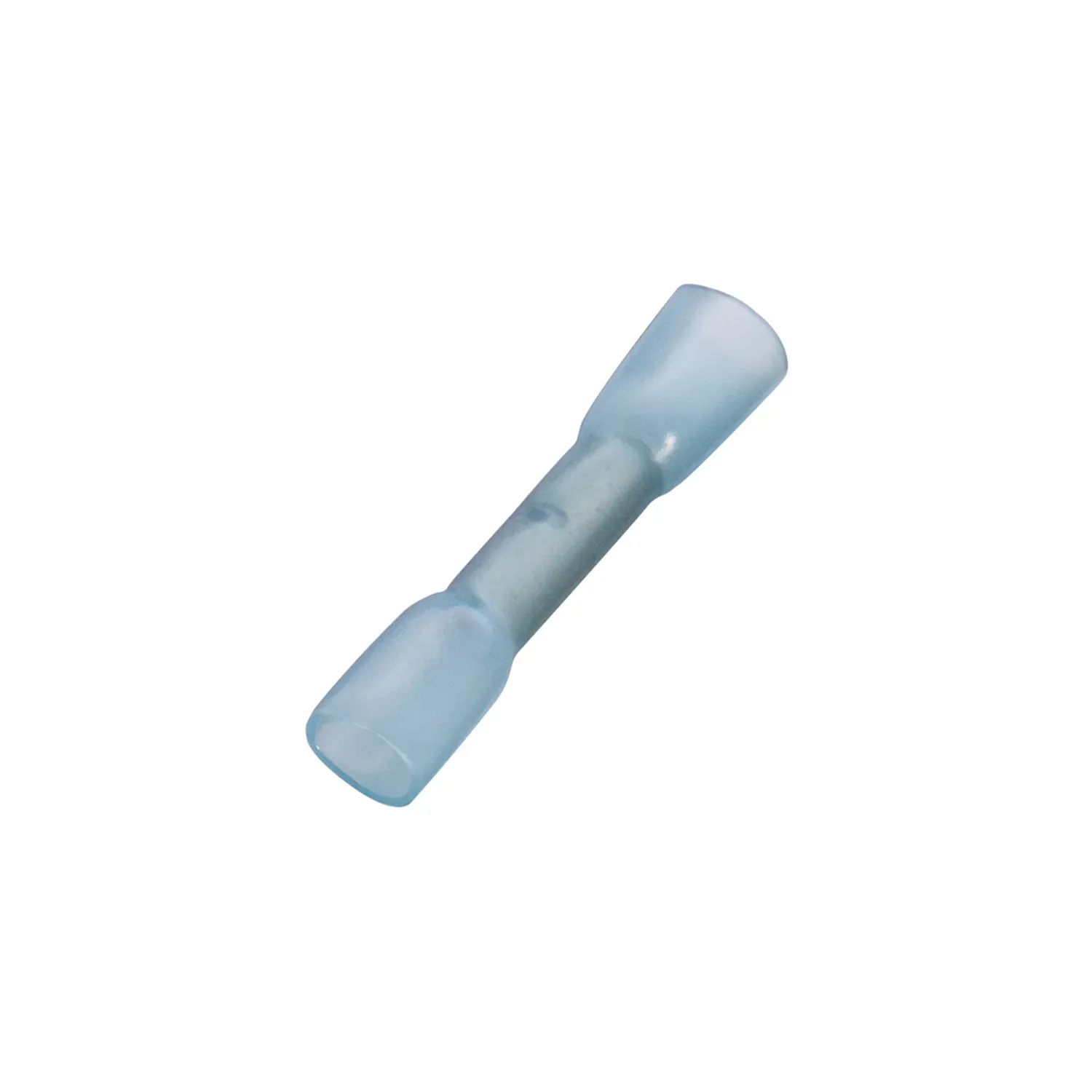 Haupa Insulated Shrink Butt Connector 1.5-2.5mm Blue 100pk