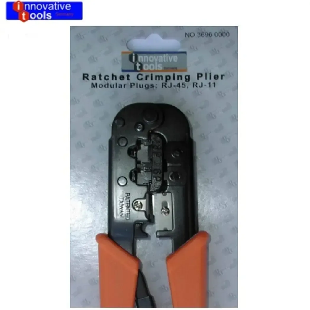36960000 - Ratchet Crimping Pliers RJ11-RJ45 (IT 3696 0000)