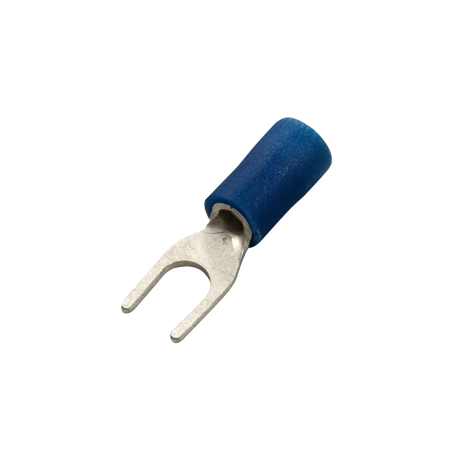 Haupa Insulated Fork Terminal M4 1.5-2.5mm Blue Bag of 100