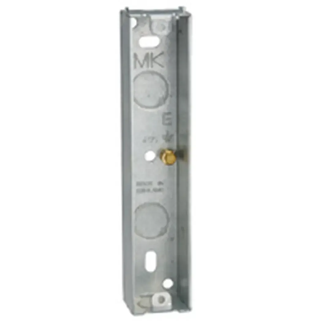 3922 - 2 Gang Architrave Flush Box Galvanised