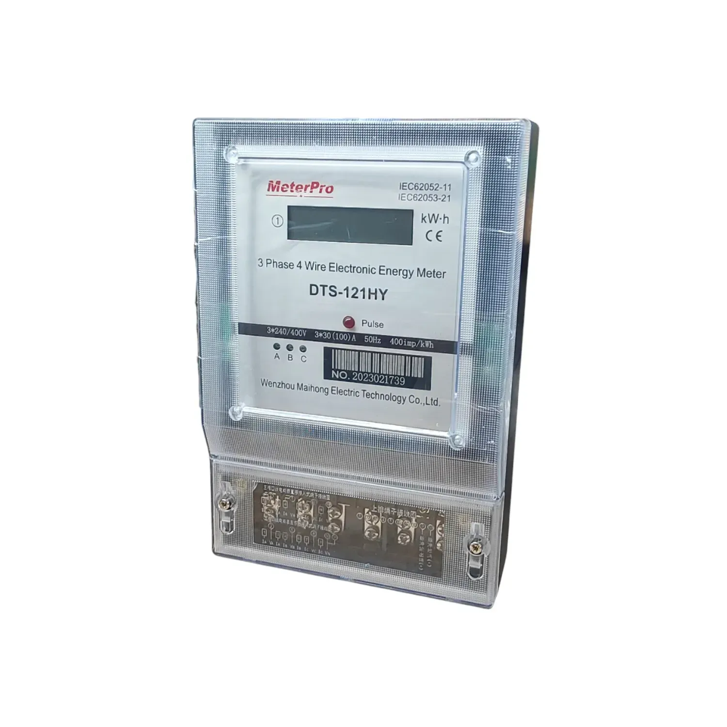 3-Phase Kilowatt-hour meter