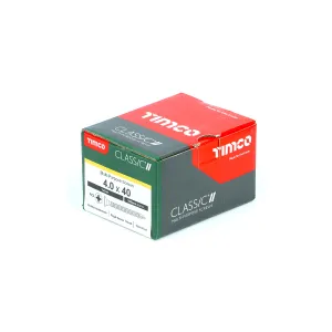 Woodscrew 4x40mm 40040CLAF