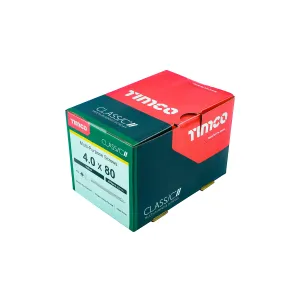 Woodscrew 4x80mm 40080CLAF