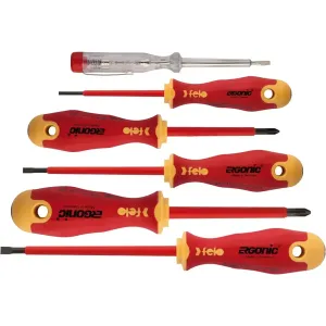 41396398 - Felo 6 Piece Screwdriver Set Slot / Phillips 413 963 98