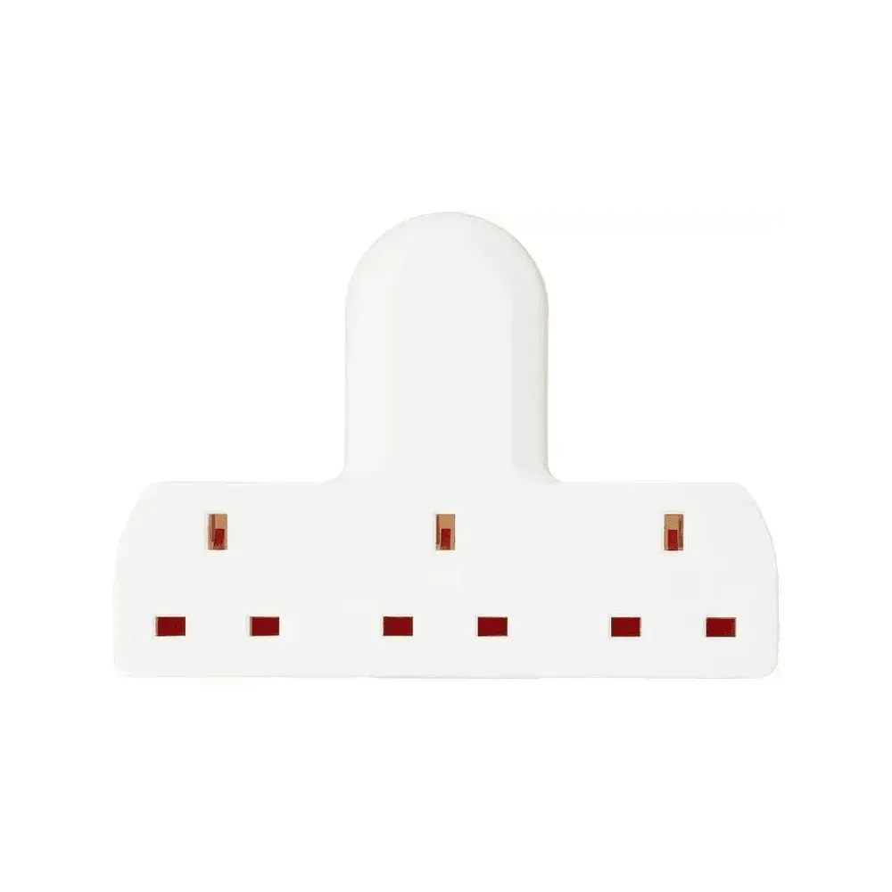 45090 UK 3-way power extension.