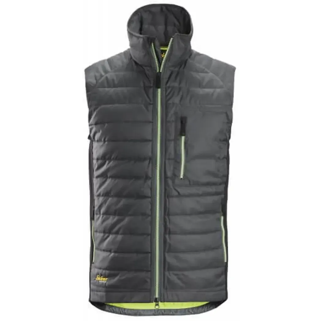 45125804M - Snickers 37.5 Insulator Vest Steel Grey/Black Medium