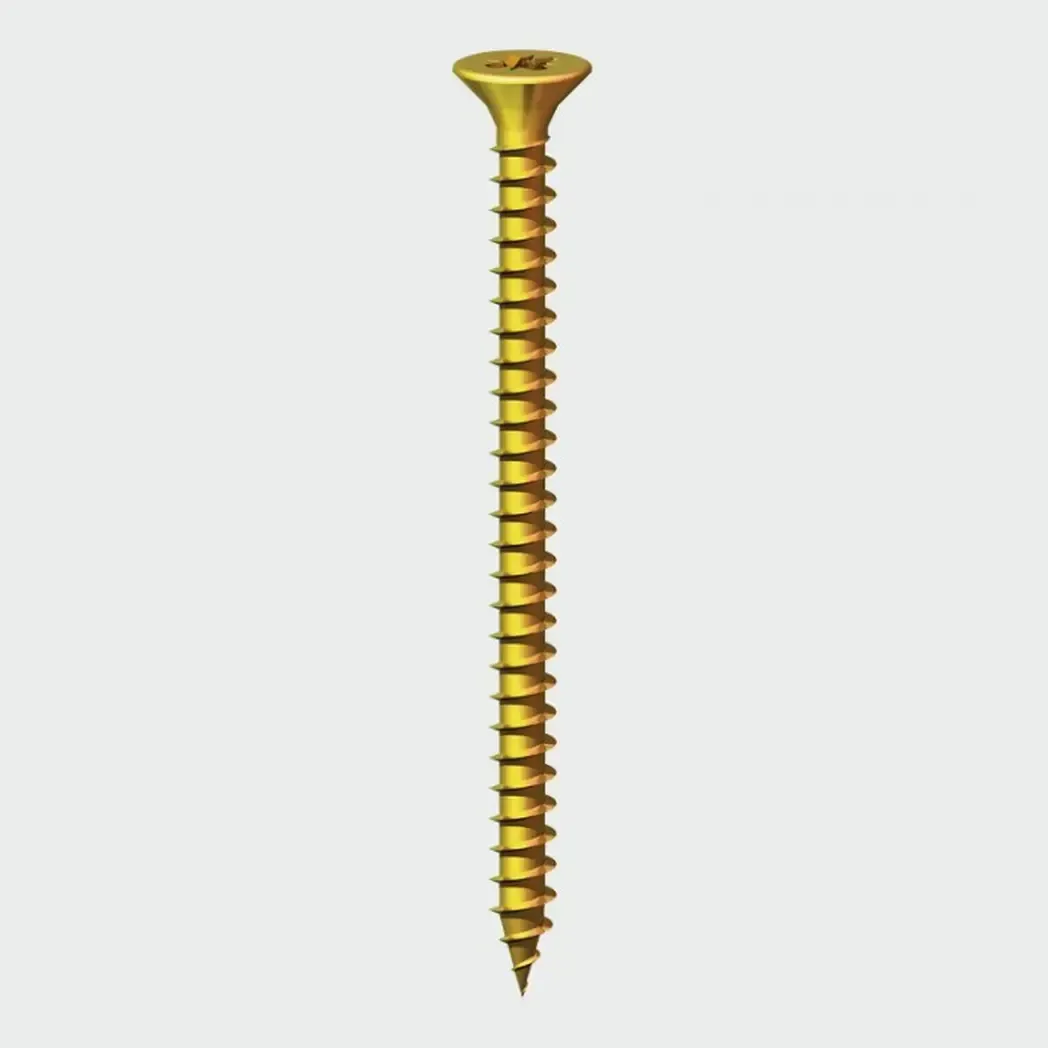 45X35 - Timco 4.5mm x 35mm Classic Screws PZ2 (Csk Zyp) Box of 200 - 45035Claf