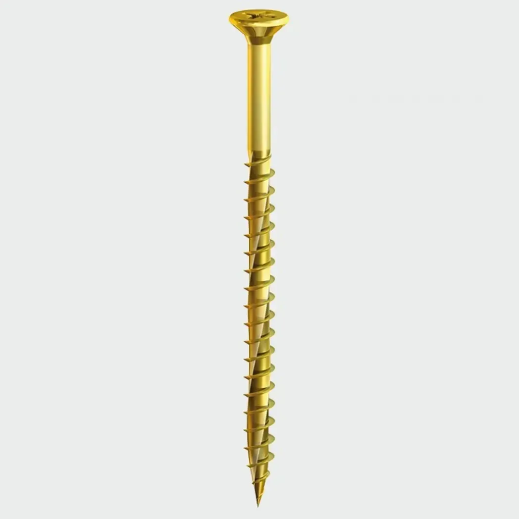 45X40 - Timco 4.5mm x 40mm Velocity Woodscrews Pz2 Box of 200 - 45040VY
