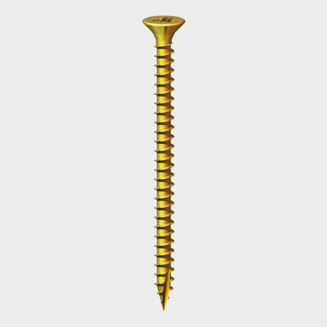 45X45 - Timco 4.5mm x 45mm Classic Screws PZ2 (Csk Zyp) Box of 200 - 45045claf