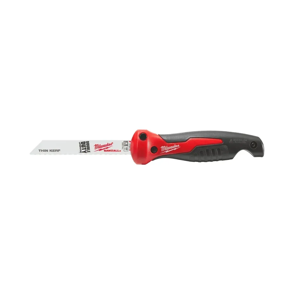 Milwaukee folding jab saw with 150mm SAWZALL compatible blade
