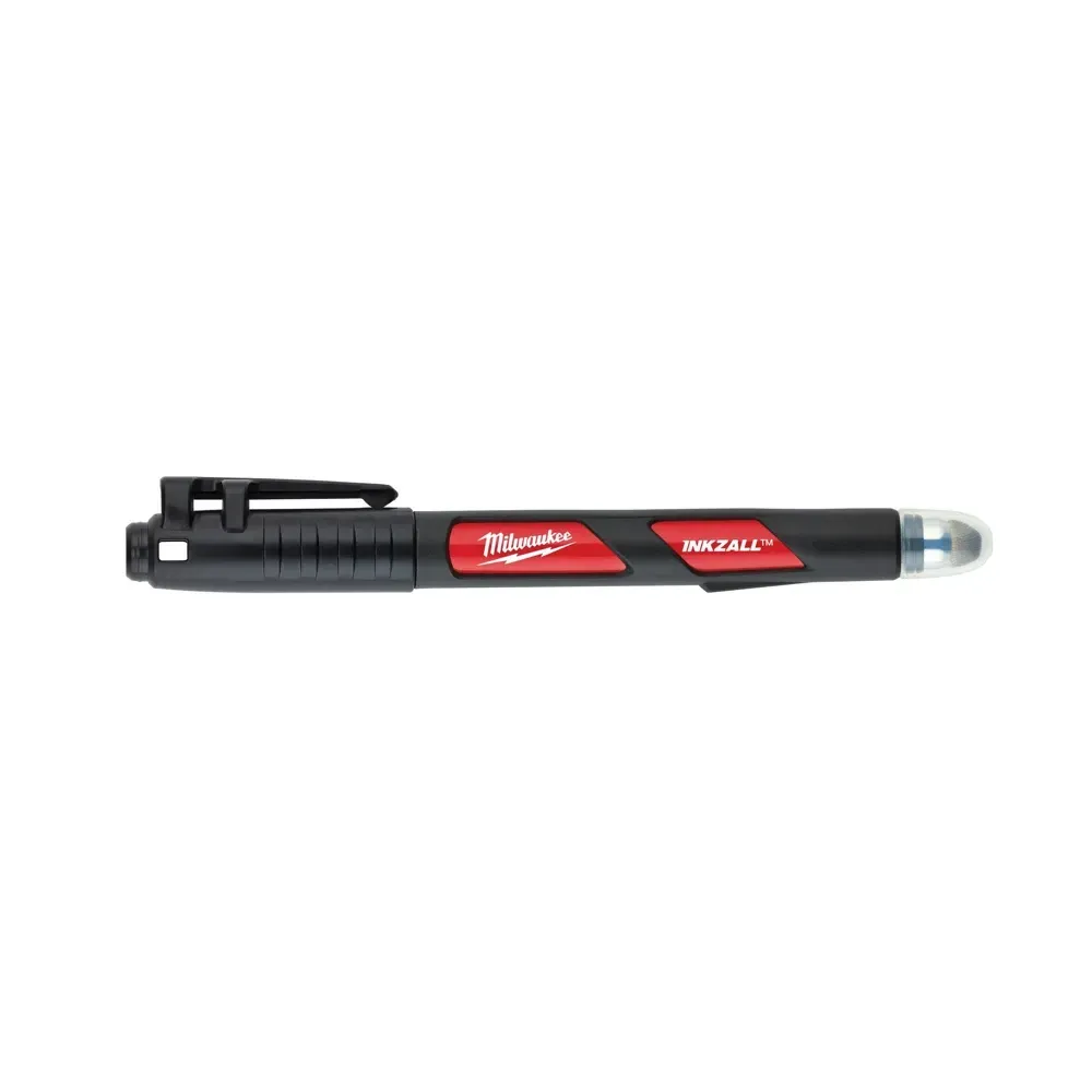Milwaukee INKZALL fine point black jobsite marker with stylus