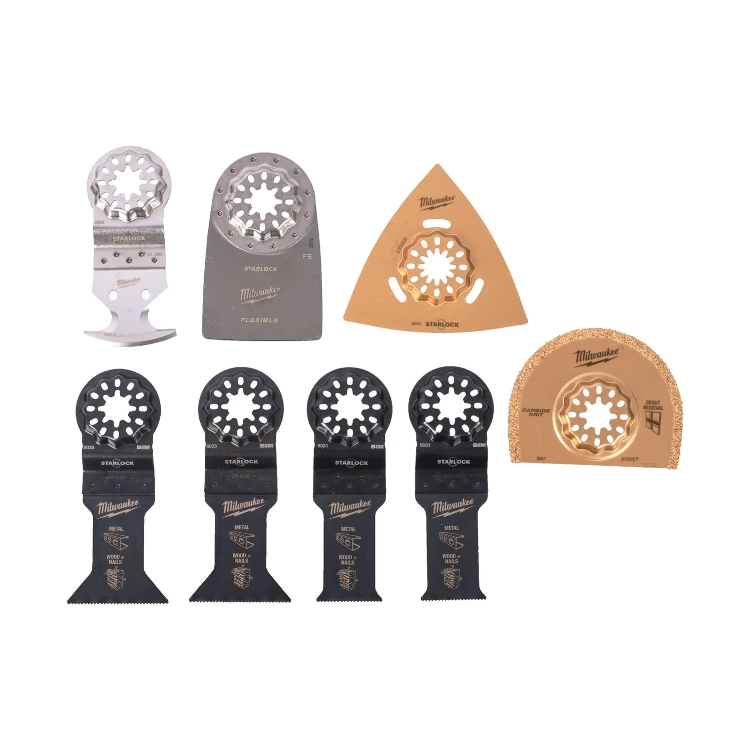 Milwaukee Multi-tool Renovation Set 8pc Starlock