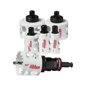 Milwaukee Bi-Metal QUIK-LOK HOLEDOZER Hole Saw Set 9 Piece 25-76mm