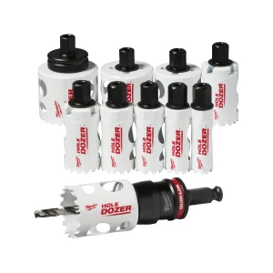 Milwaukee HOLEDOZER QUIK-LOK Bi-Metal Hole Saw Set 13 Piece