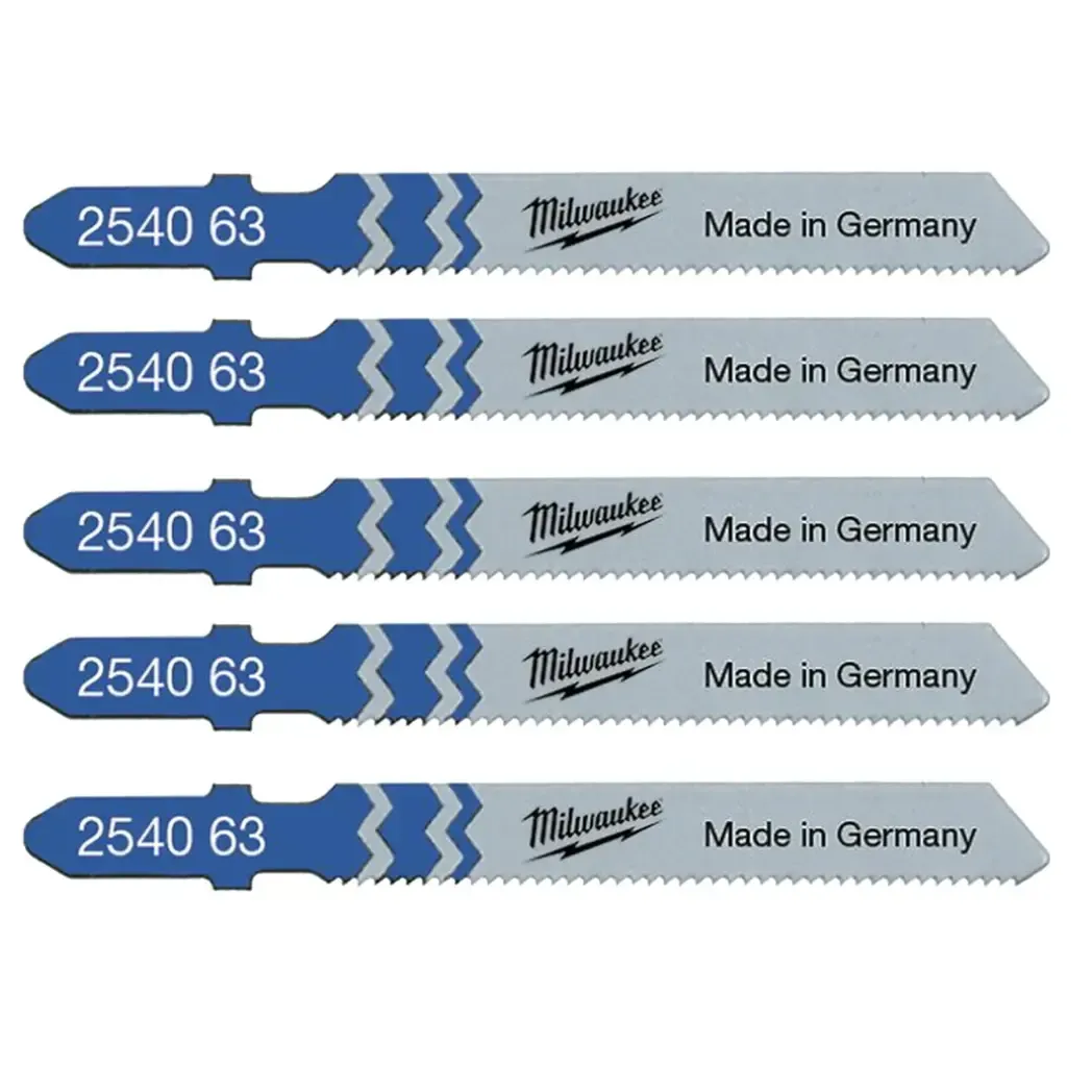 4932254063 - Milwaukee Traditional Jigsaw Blade T118A - Pack of 5