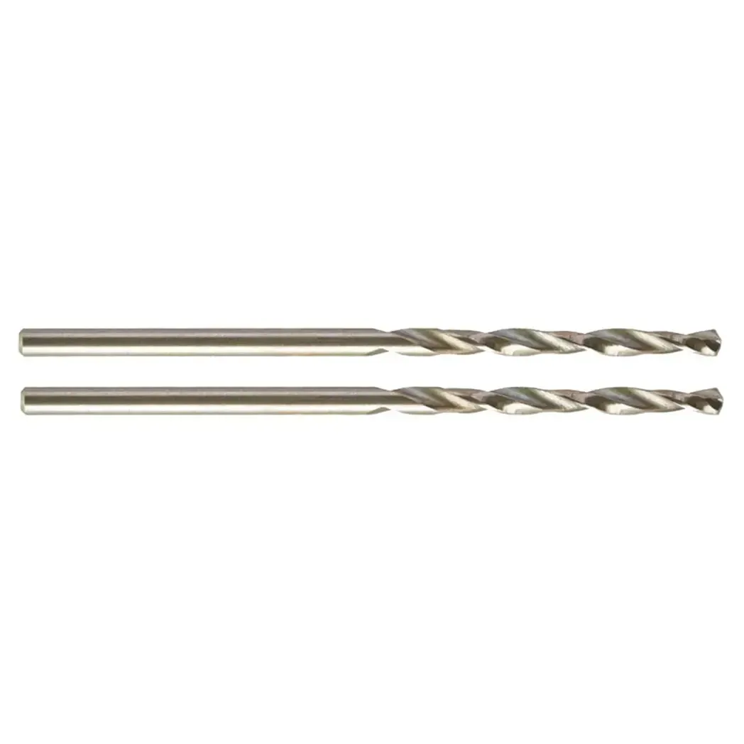4932352347 - Milwaukee HSS-G Thunderweb Metal Drill Bits 2.0mm x 49mm 2 Pack - 4932352347