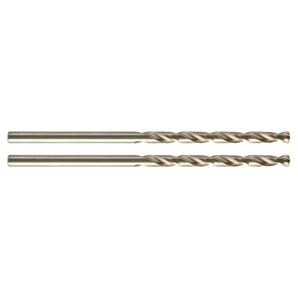 4932352348 - Milwaukee HSS-G Thunderweb Metal Drill Bits 2.5mm x 57mm 2 Pack