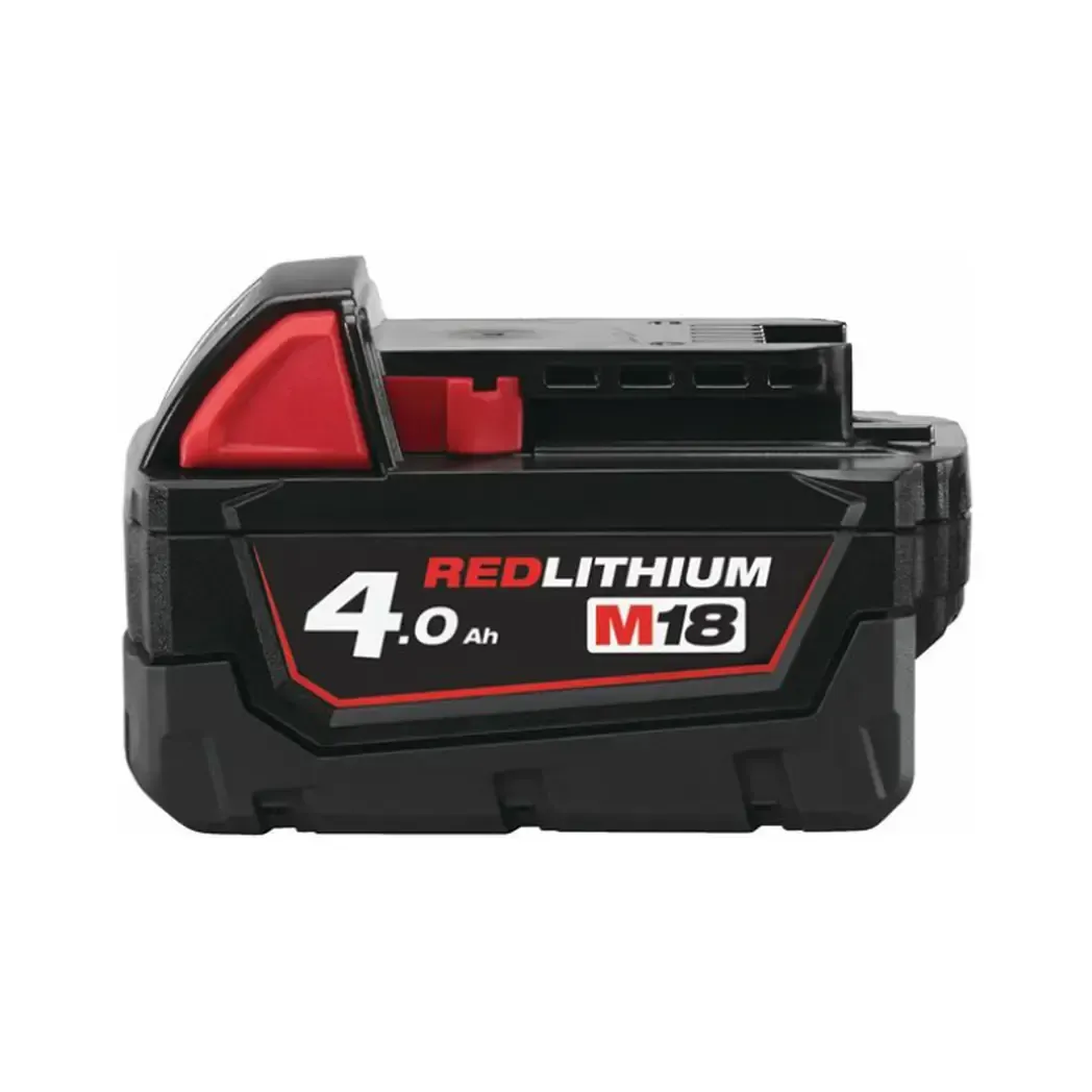 4932430063 - Milwaukee M18B4 4Ah Battery Red Lithium-Ion