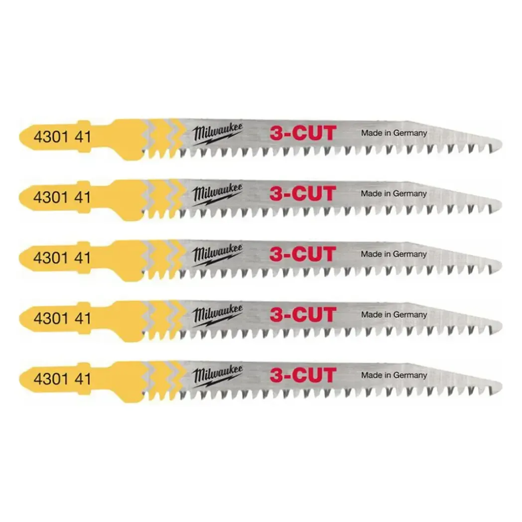 4932430141 - Milwaukee Jigsaw Blades 91mm T234X 5 Pack 4932430141