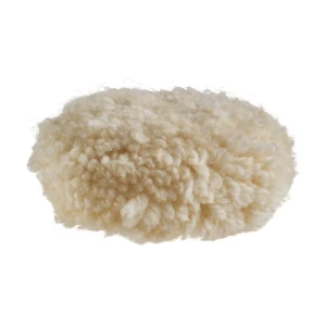 Milwaukee Lambs Wool Spot Polisher Pad 80mm Hook and Loop