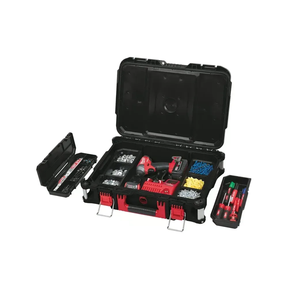 Milwaukee Packout Box - a durable modular tool storage solution with IP65 seal