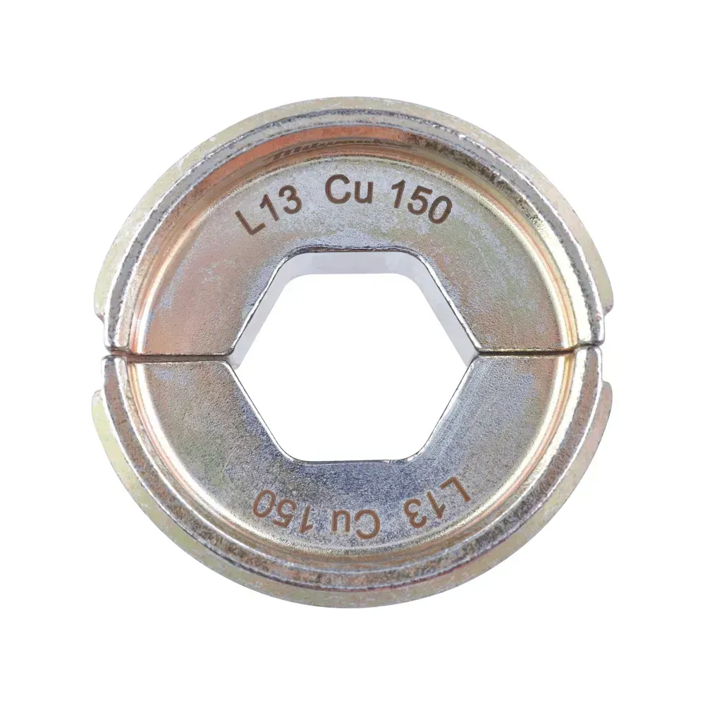 Crimping die for L series copper connectors, size 150mm²