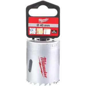 4932464685 - Milwaukee Bi-Metal Contractor Holesaw 40mm