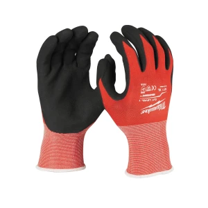 Milwaukee Cut Level A Nitrile Dipped General Purpose Gloves Size 10 XL White