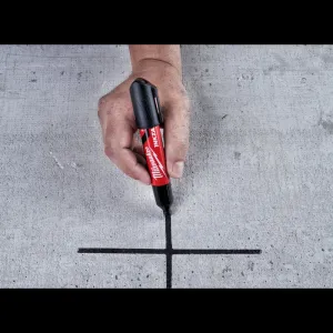 Milwaukee INKZALL Black Large Chisel Tip Marker (3 Pack)