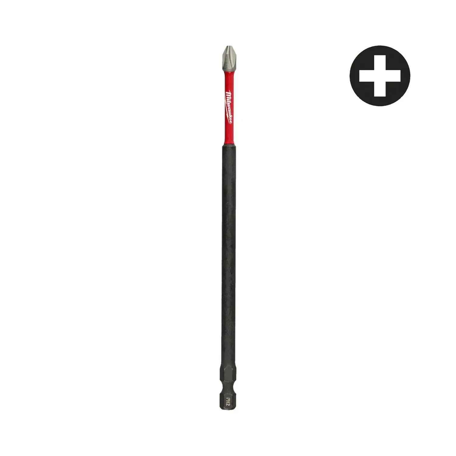 Milwaukee SHOCKWAVE IMPACT DUTY PH2 screwdriving bit 150mm