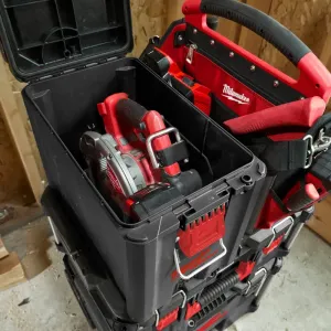 Milwaukee Packout Compact Box - a durable modular tool storage solution with IP65 seal