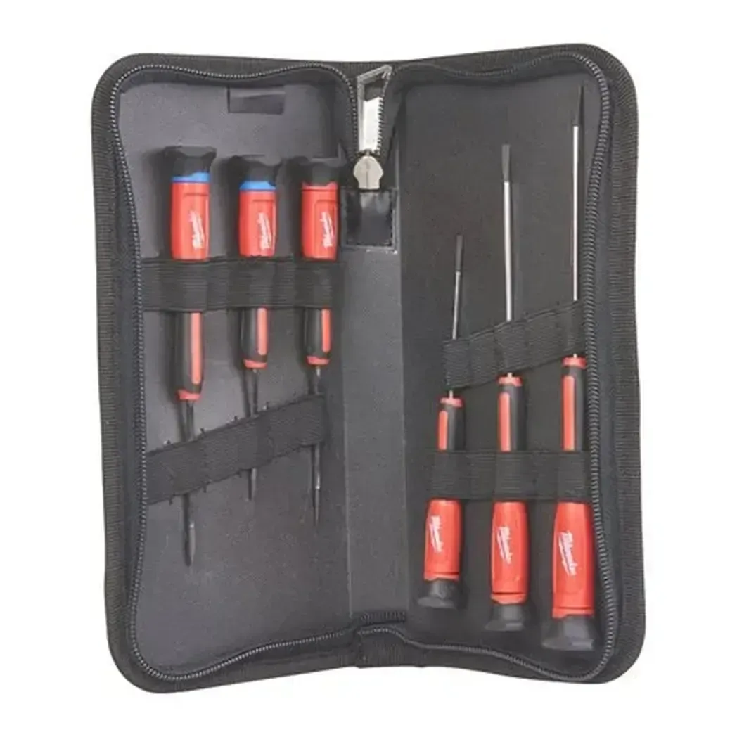 4932471869 - Milwaukee 6pc Precision Screwdriver Set