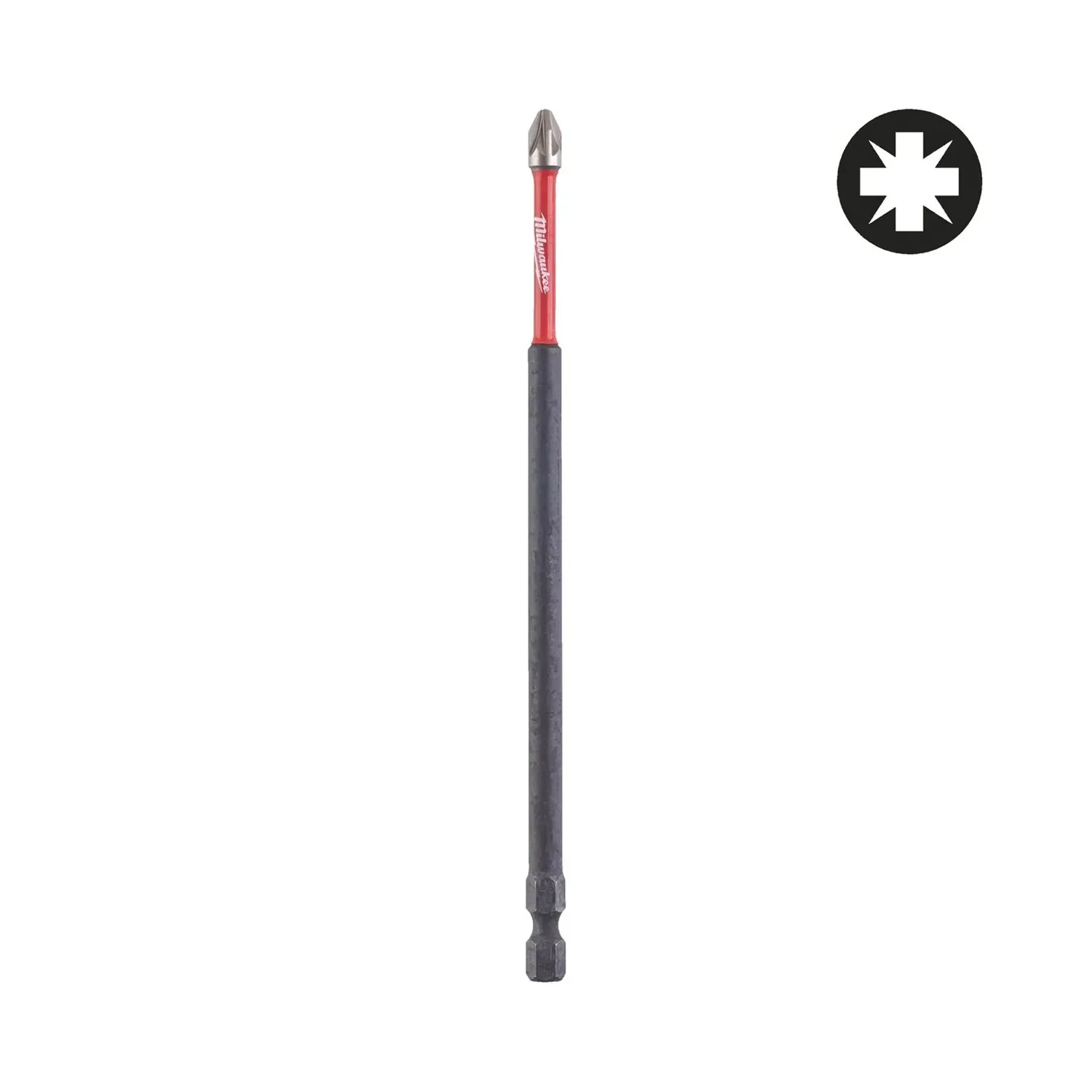 Milwaukee SHOCKWAVE IMPACT DUTY PZ2 150mm bit side view