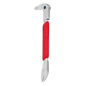 Milwaukee 10" E Nail Puller 254 (mm) Narrow Shovel, High-Leverage Head - Quick Nail Removal With Durable Grip, Red
