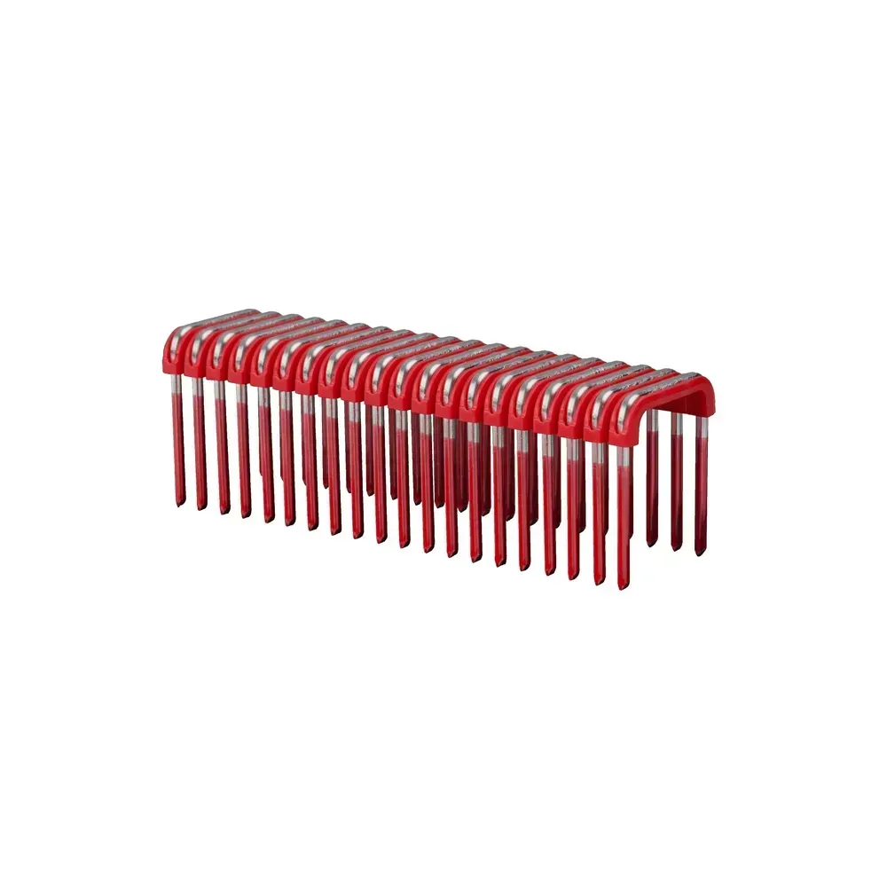 Milwaukee 25mm cable staples with plastic bridge, 600 pack