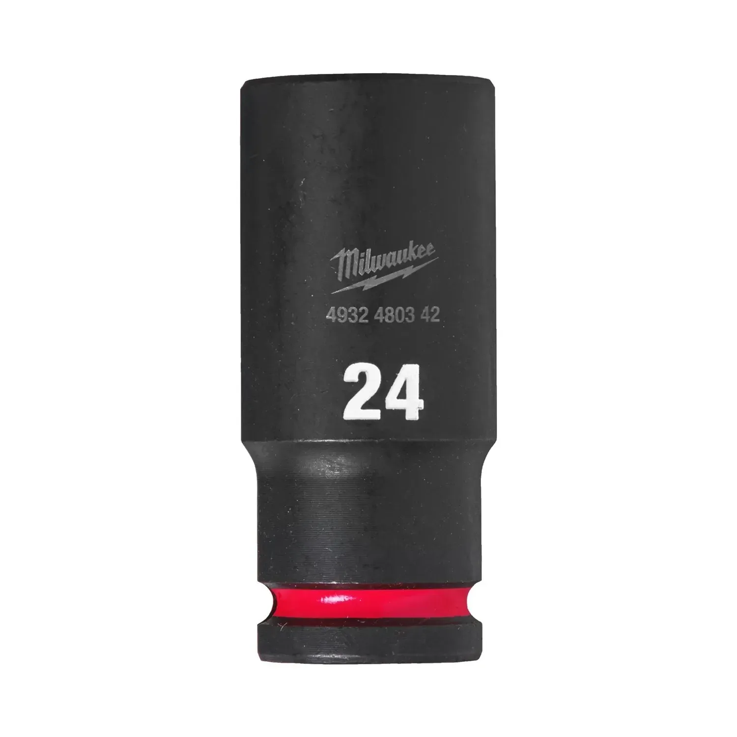 Milwaukee impact socket 24mm 1/2 inch deep profile
