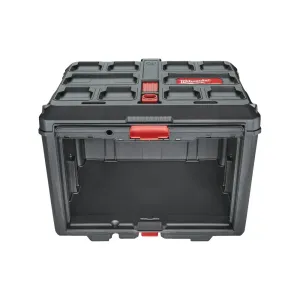 Milwaukee PACKOUT Cabinet - modular tool storage with sliding door and impact-resistant design