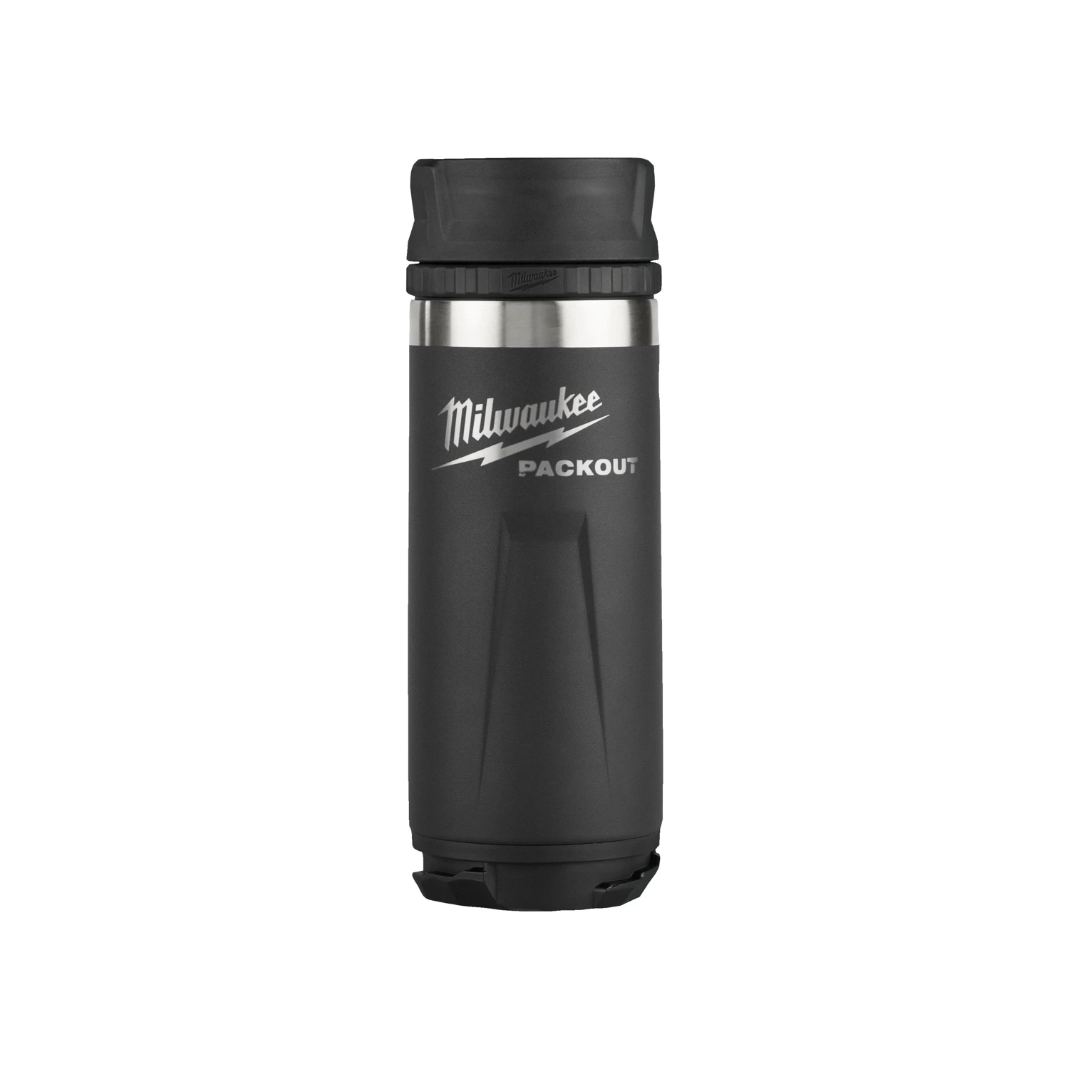 Milwaukee Packout Bottle 532ml Sip Lid Black 4932493474