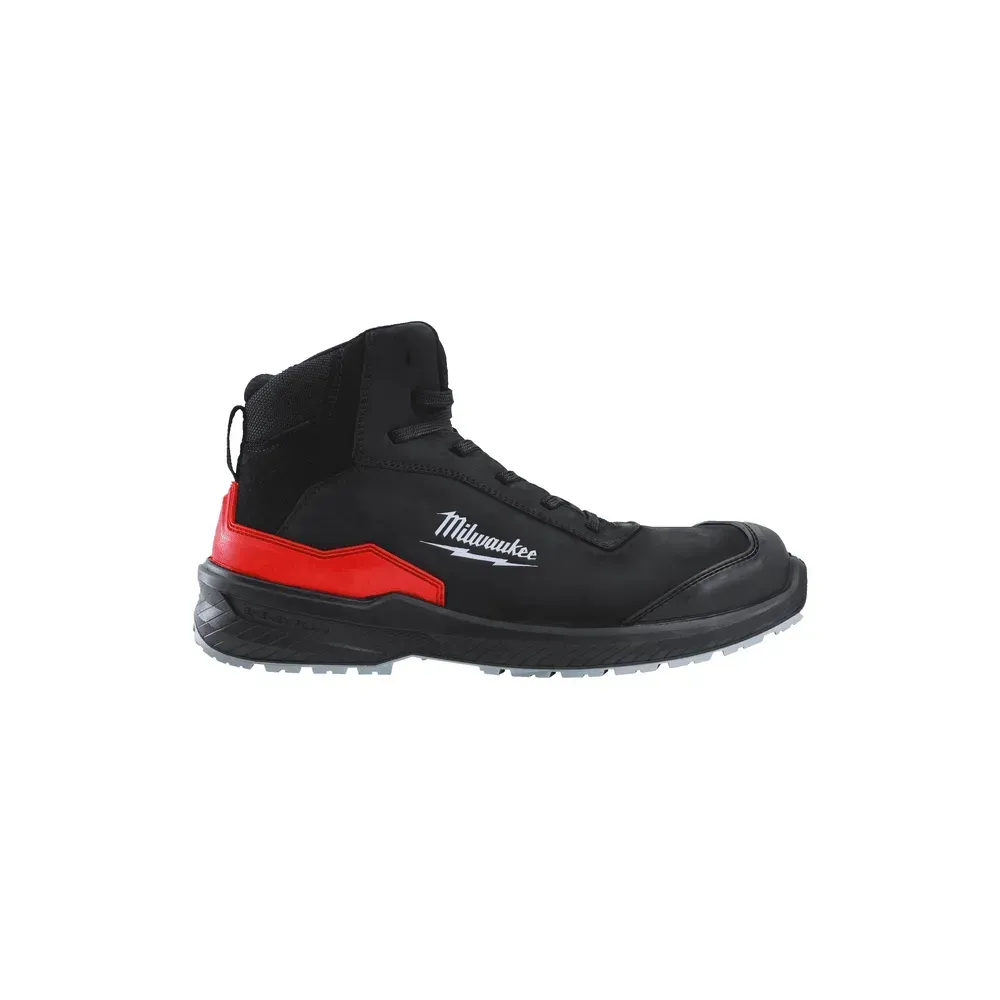 Milwaukee Flextred S3S Black Safety Boot - Size UK 8 EU 42