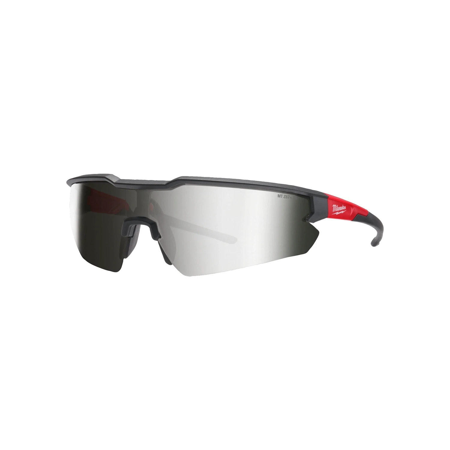 Milwaukee Enhanced Safety Glasses Silver Mirror EN166 EN172