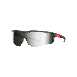 Milwaukee Enhanced Safety Glasses Silver Mirror EN166 EN172