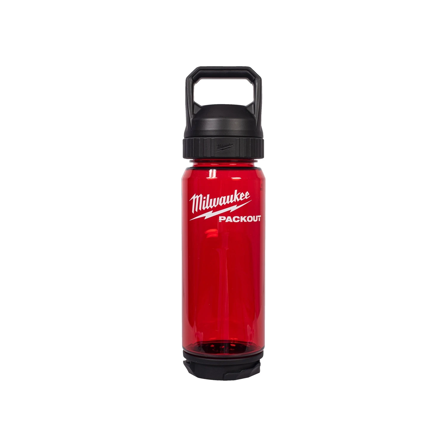 Milwaukee Packout Plastic Bottle 740ml Chug Lid Red